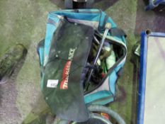 MAKITA TOOL BAG AND ASSORTED TOOLS. SOURCED FROM COMPANY LIQUIDATION. THIS LOT IS SOLD UNDER THE AU