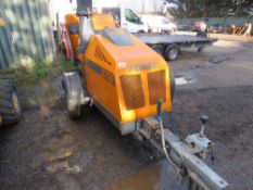 FORST ST6 TOWED CHIPPER, 488 REC HOURS. SUPPLIED WITH KEY, SPARE BLADES, HITCH LOCK AND WHEEL LOCK.