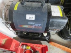 DRAPER JET FORCE 240VOLT DIESEL SPACE HEATER. THIS LOT IS SOLD UNDER THE AUCTIONEERS MARGIN SCHEME,