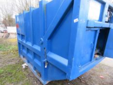 ANCHORPA SYSTEMS CHAINLIFT ENCLOSED COMPACTOR SKIP, 3PHASE POWERED.