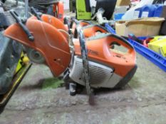 STIHL TS410 PETROL SAW.