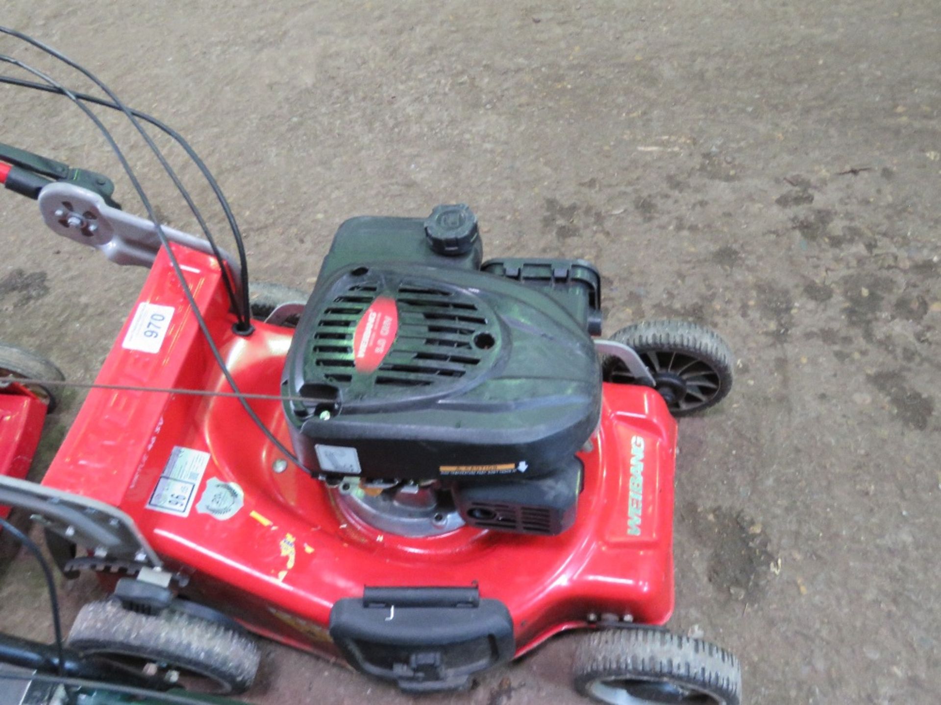 WEIBANG PETROL MOWER, NO BOX/COLLECTOR. THIS LOT IS SOLD UNDER THE AUCTIONEERS MARGIN SCHEME, THERE - Image 4 of 4