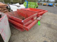 CONQUIP CRANE MOUNTED BOAT SKIP. 1000LITRE CAPACITY, YEAR 2014 BUILT.