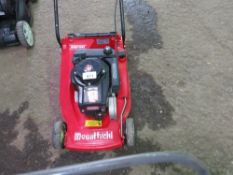 MOUNTFIELD EMPRESS ROLLER PETROL MOWER, NO BOX/COLLECTOR. THIS LOT IS SOLD UNDER THE AUCTIONEERS MA