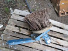 HYDRAULIC POWERED GUTTER BRUSH FOR SWEEPER.