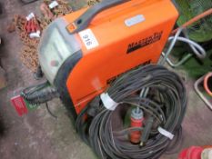 KEMPII MLS4000 MASTER TIG WELDING SET WITH CABLES, 415 VOLT, WORKING WHEN REMOVED FROM PREMISES.