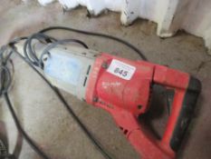 MILWAUKEE HEAVY DUTY 110VOLT BREAKER. THIS LOT IS SOLD UNDER THE AUCTIONEERS MARGIN SCHEME, THEREFOR