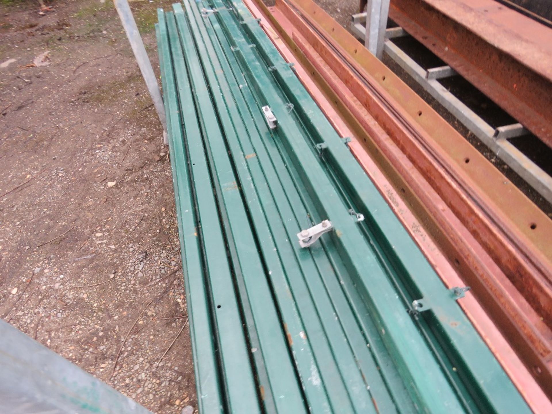 QUANTITY OF GREEN FENCE POSTS, 10FT LENGTH APPROX. THIS LOT IS SOLD UNDER THE AUCTIONEERS MARGIN SCH - Image 3 of 3
