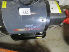 DRAPER JET FORCE 240VOLT DIESEL SPACE HEATER. THIS LOT IS SOLD UNDER THE AUCTIONEERS MARGIN SCHEME,