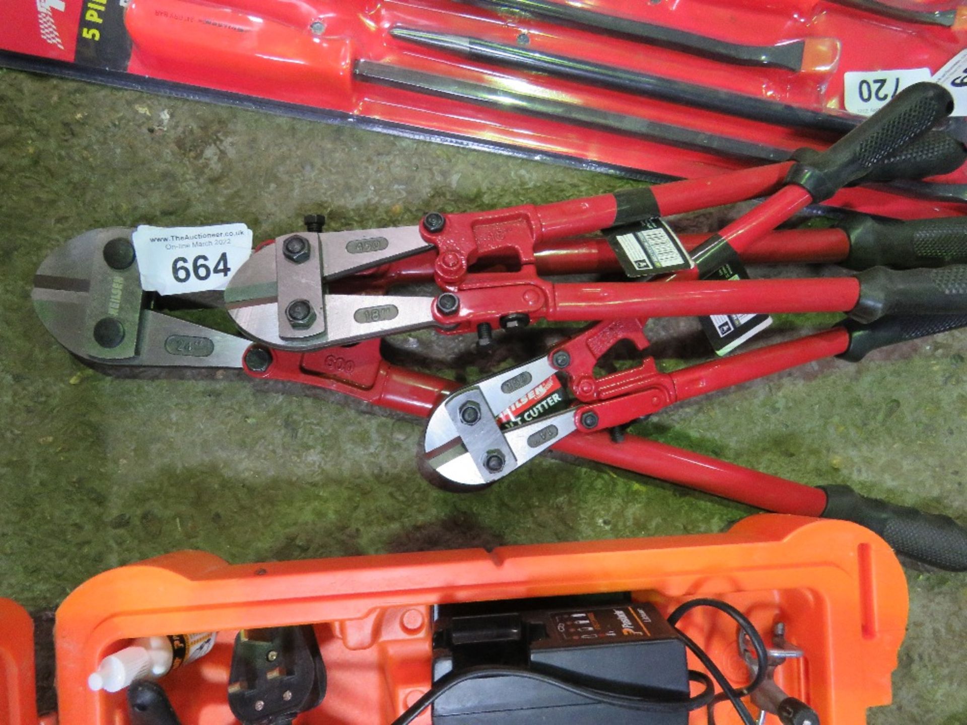 3 X ASSORTED BOLT CROPPERS.