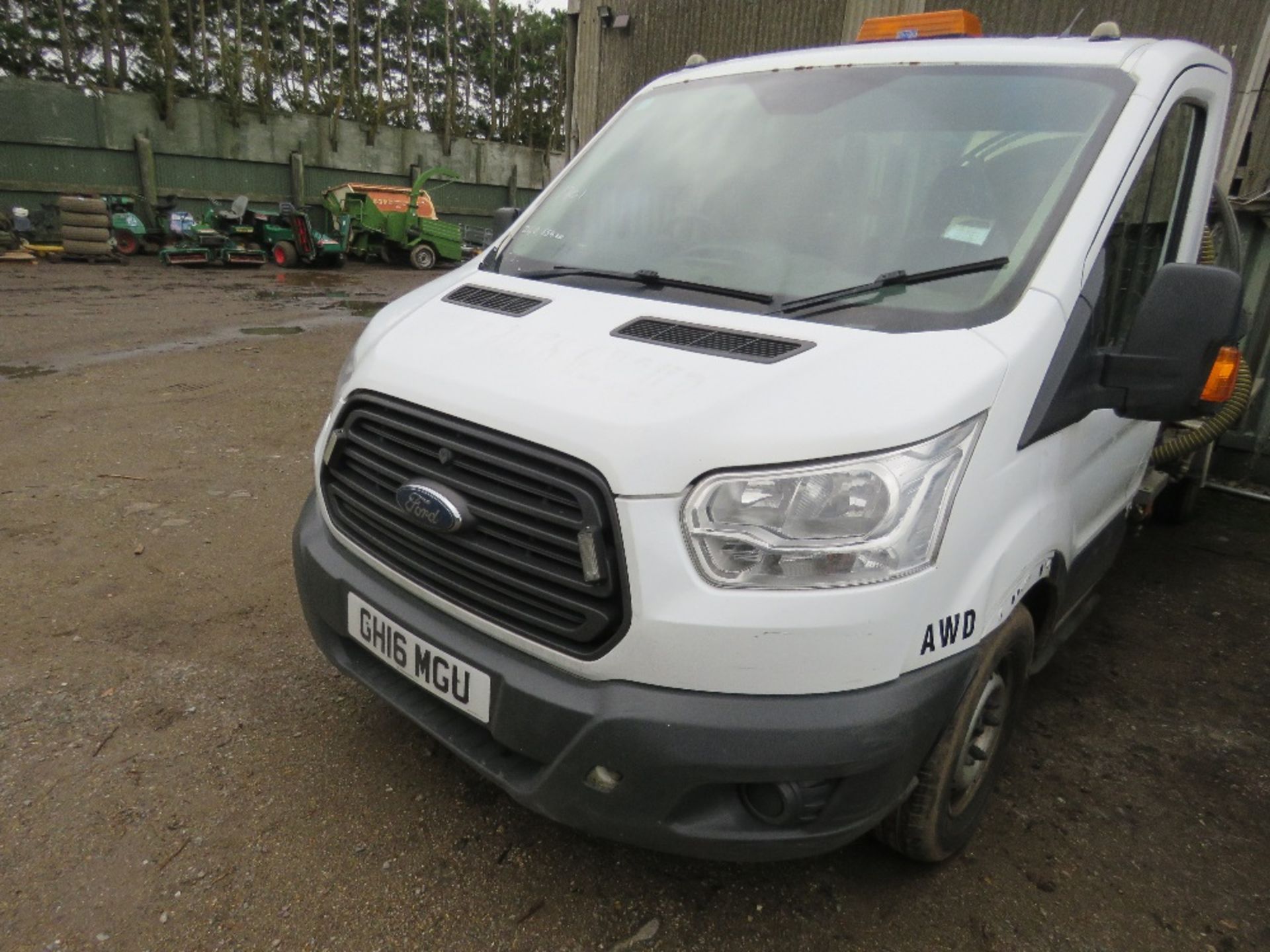 FORD TRANSIT AWD PORTABLE TOILET SERVICE TRUCK, REG:GH16 MGU. WITH V5. TEST TILL 23RD MARCH 2022.DIR - Image 6 of 14