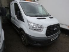FORD TRANSIT 350 DOUBLE CAB TIPPER TRUCK REG:AK66 HJE. 135,911 REC MILES. WITH V5. OWNED BY VENDOR F