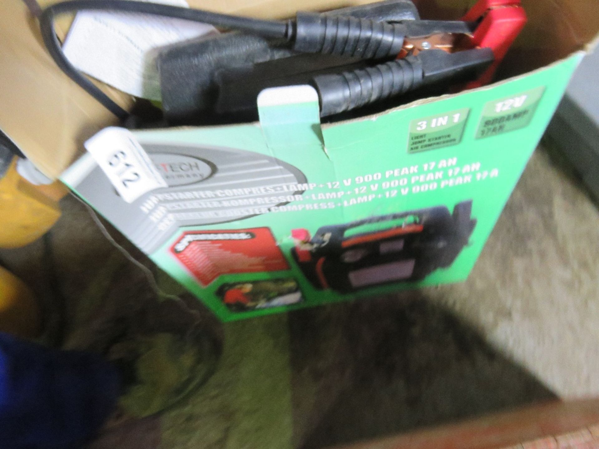 2 X JUMP STARTER UNITS IN BOXES.