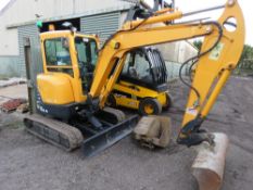 HYUNDAI ROBEX 35Z-9 RUBBER TRACKED EXCAVATOR, YEAR 2013.