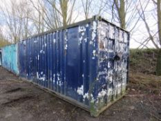 SHIPPING CONTAINER STORE, 20FT LENGTH. THIS LOT IS SOLD UNDER THE AUCTIONEERS MARGIN SCHEME, THEREFO