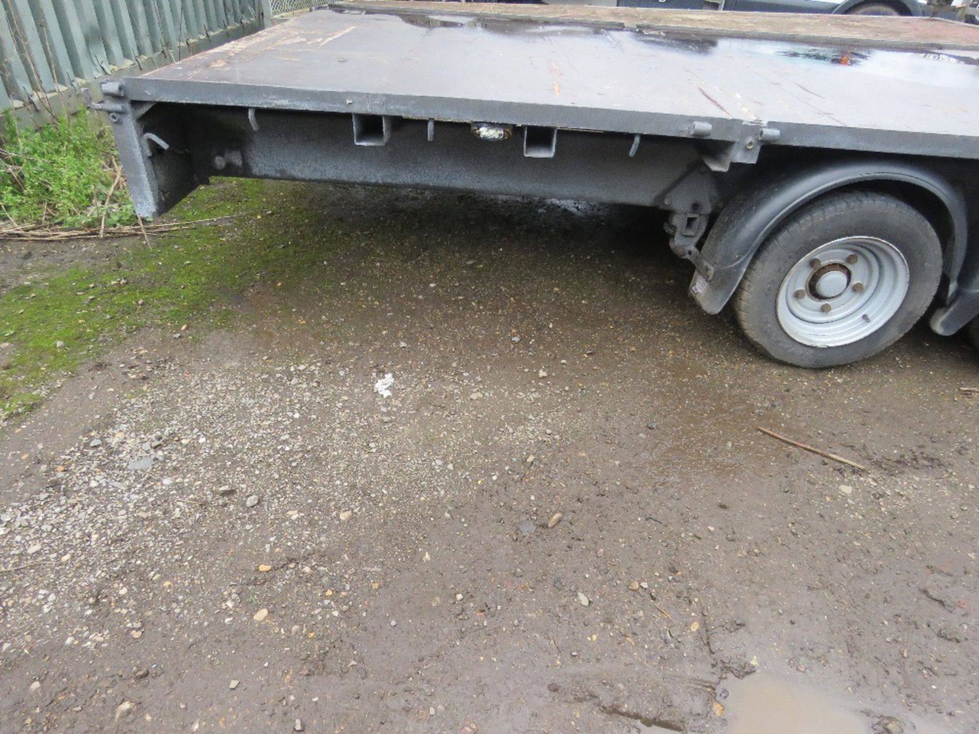 IFOR WILLIAMS LM186G3 TRIAXLED FLAT BED PLANT TRAILER, 18FT LENGTH X 6FT WIDTH, YEAR 2020 BUILD. SN: - Image 7 of 13