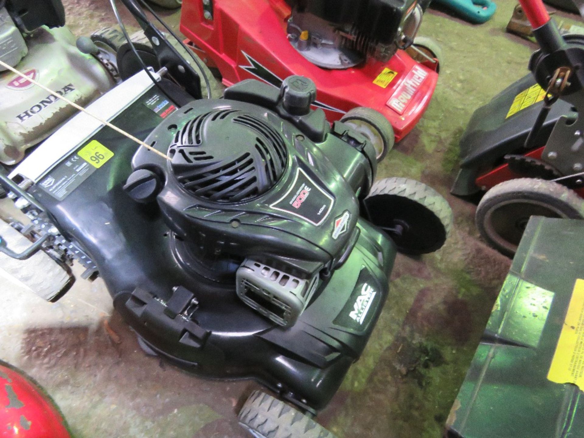 MAC ALLISTER PETROL MOWER, NO BOX/COLLECTOR. THIS LOT IS SOLD UNDER THE AUCTIONEERS MARGIN SCHEME, - Image 4 of 4
