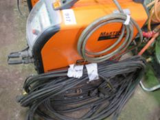 KEMPII MLS4000 MASTER TIG WELDING SET WITH CABLES, 415 VOLT, WORKING WHEN REMOVED FROM PREMISES.