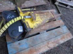 ATLAS COPCO SB202 HYDRAULIC EXCAVATOR BREAKER WITH HOSES. YEAR 2015 MANUFACTURED. WORKING WHEN RECEN