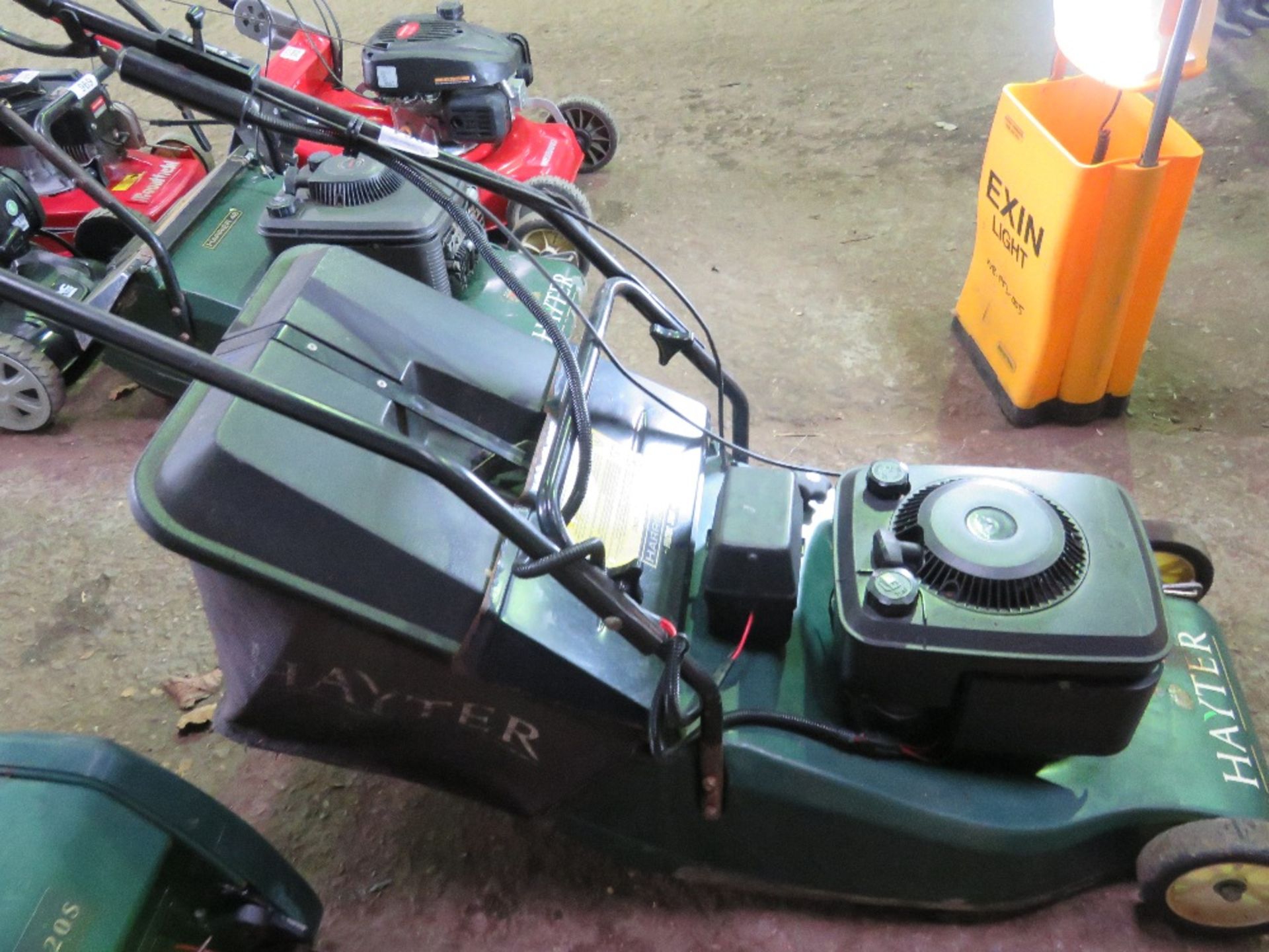 HAYTER HARRIER 48 ELECTRIC START ROLLER PETROL MOWER, WITH BOX/COLLECTOR. THIS LOT IS SOLD UNDER TH - Image 4 of 4