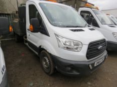 FORD TRANSIT AWD PORTABLE TOILET SERVICE TRUCK, REG:GM64 FKP. WITH V5. TEST TILL 14TH DEC 2022. DIRE