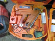 PASLODE IM350 NAIL GUN IN CASE. NO VAT CHARGED ON THE HAMMER PRICE OF THIS LOT.