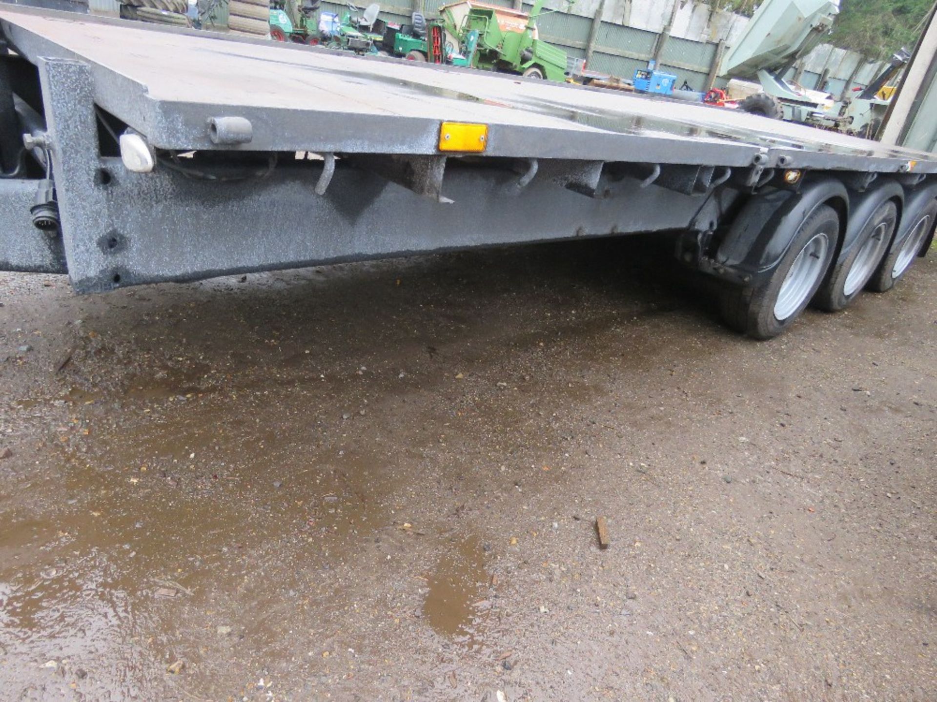 IFOR WILLIAMS LM186G3 TRIAXLED FLAT BED PLANT TRAILER, 18FT LENGTH X 6FT WIDTH, YEAR 2020 BUILD. SN: - Image 11 of 13