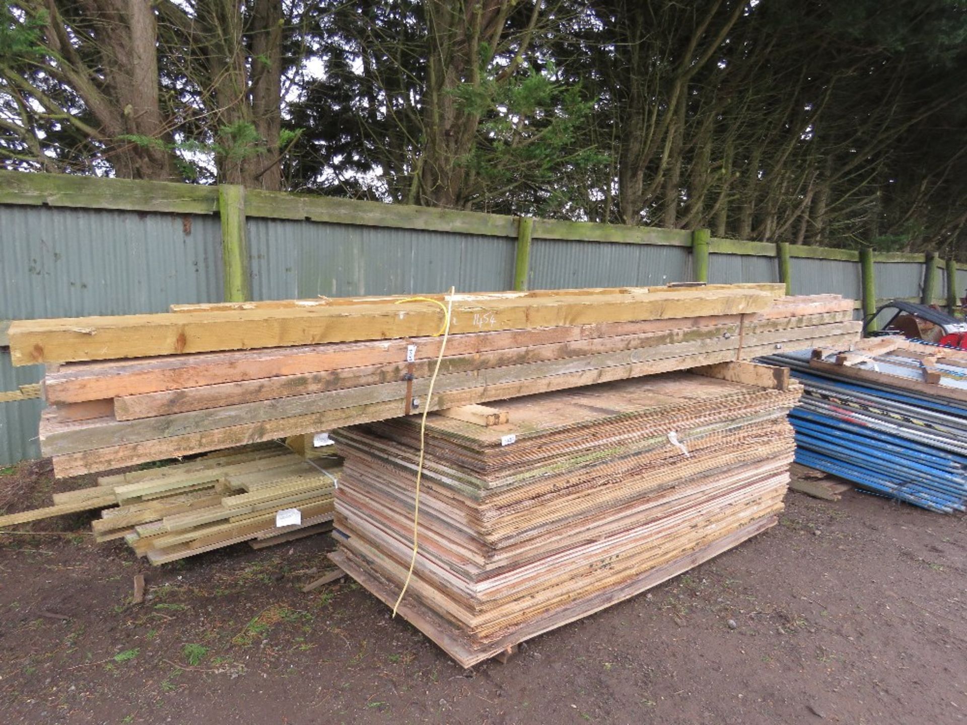 QUANTITY OF HEAVY DUTY JOIST TIMBERS, MOST ARE 100MM X 70MM APPROX. - Image 2 of 2