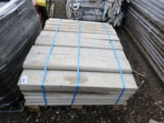 PALLET CONTAINING 50 X CONCRETE PATH EDGING STRIPS, 6" X 2" X 36" APPROX.
