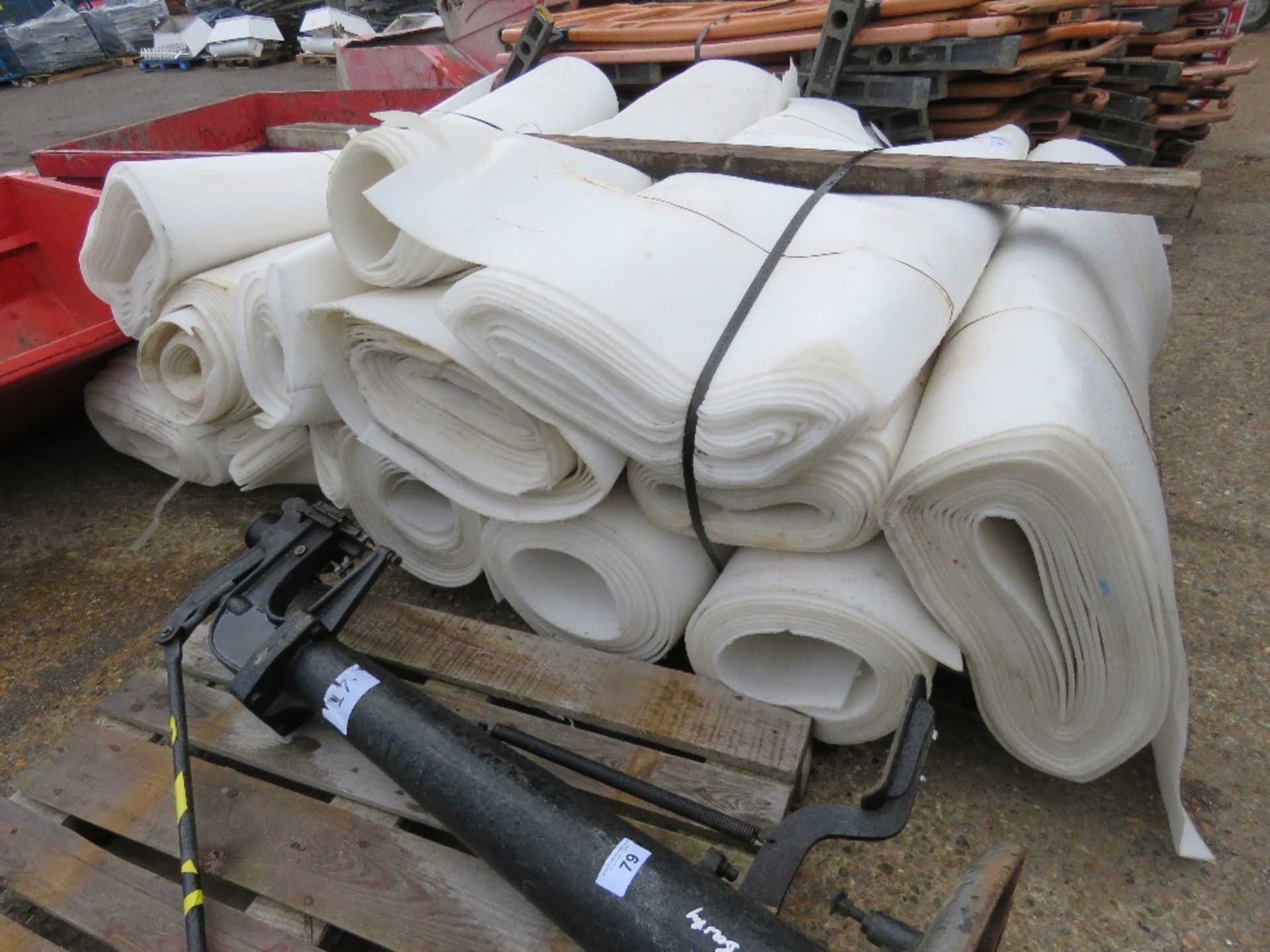 PALLET OF INSULATION/FOAM CLADDING.