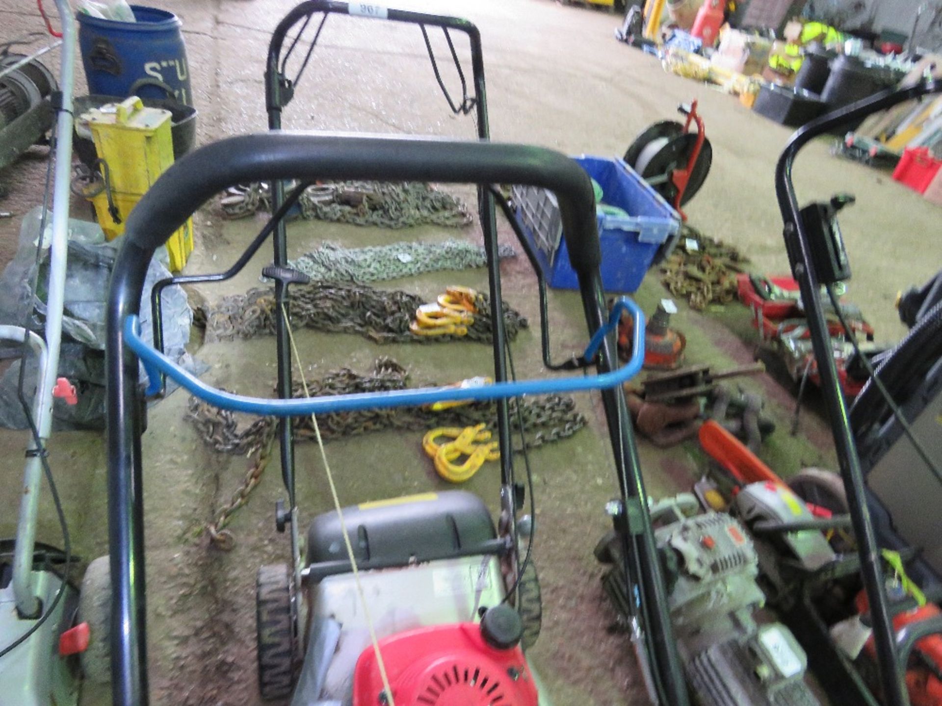 MAC ALLISTER PETROL MOWER, NO BOX/COLLECTOR. THIS LOT IS SOLD UNDER THE AUCTIONEERS MARGIN SCHEME, - Image 3 of 4