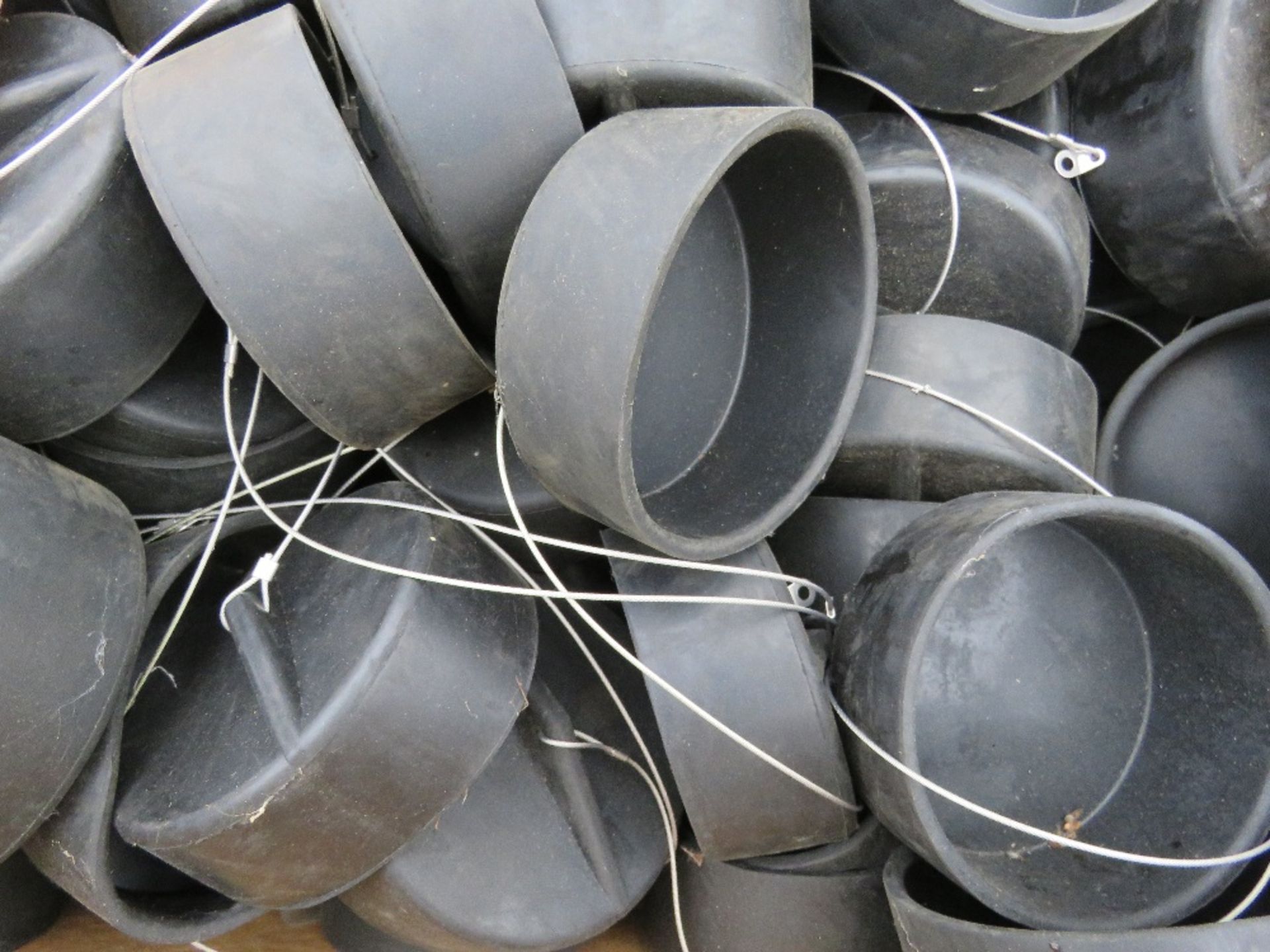 LARGE BOX OF RUBBER END PIPE CAPS, 120MM DIAMETER APPROX. NO VAT CHARGED ON THE HAMMER PRICE OF THIS - Image 2 of 2