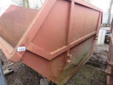 LARGE CHAIN LIFT WASTE SKIP, 1.9M HEIGHT X 176M WIDE APPROX (12YARD APPROX?). DIRECT FROM CONSTRUCTI