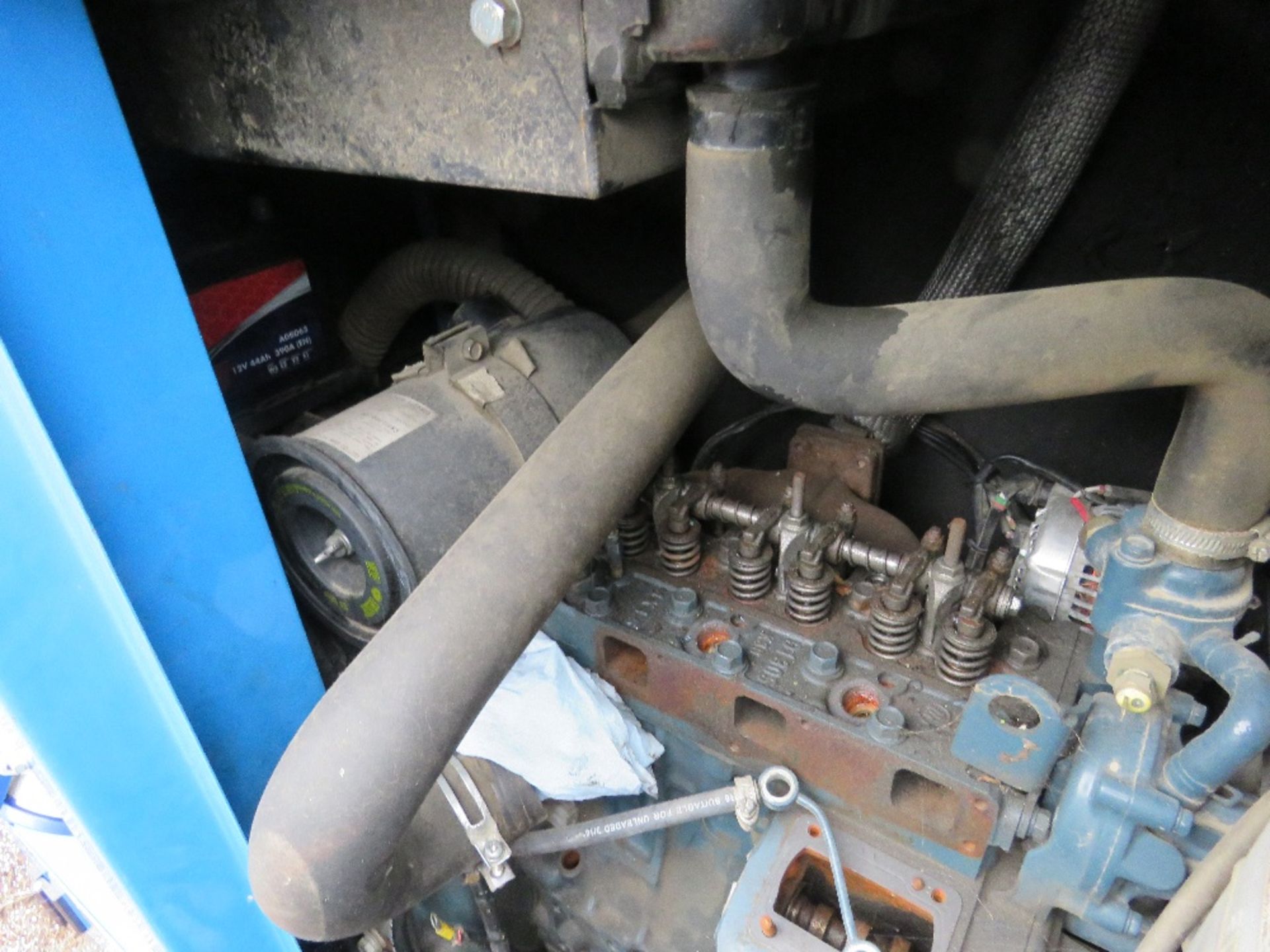 STEPHILL 10KVA COMPACT GENERATOR SET, KUBOTA 3 CYLINDER DIESEL ENGINE. PARTS MISSING AS SHOWN. PREVI - Image 5 of 7