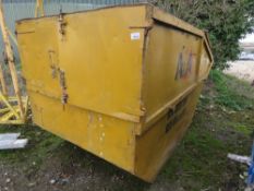 LARGE SIZED ENCLOSED CHAIN LIFT WASTE SKIP.