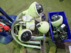 CCTV DOME CAMERA UNITS. THIS LOT IS SOLD UNDER THE AUCTIONEERS MARGIN SCHEME, THEREFORE NO VAT WILL
