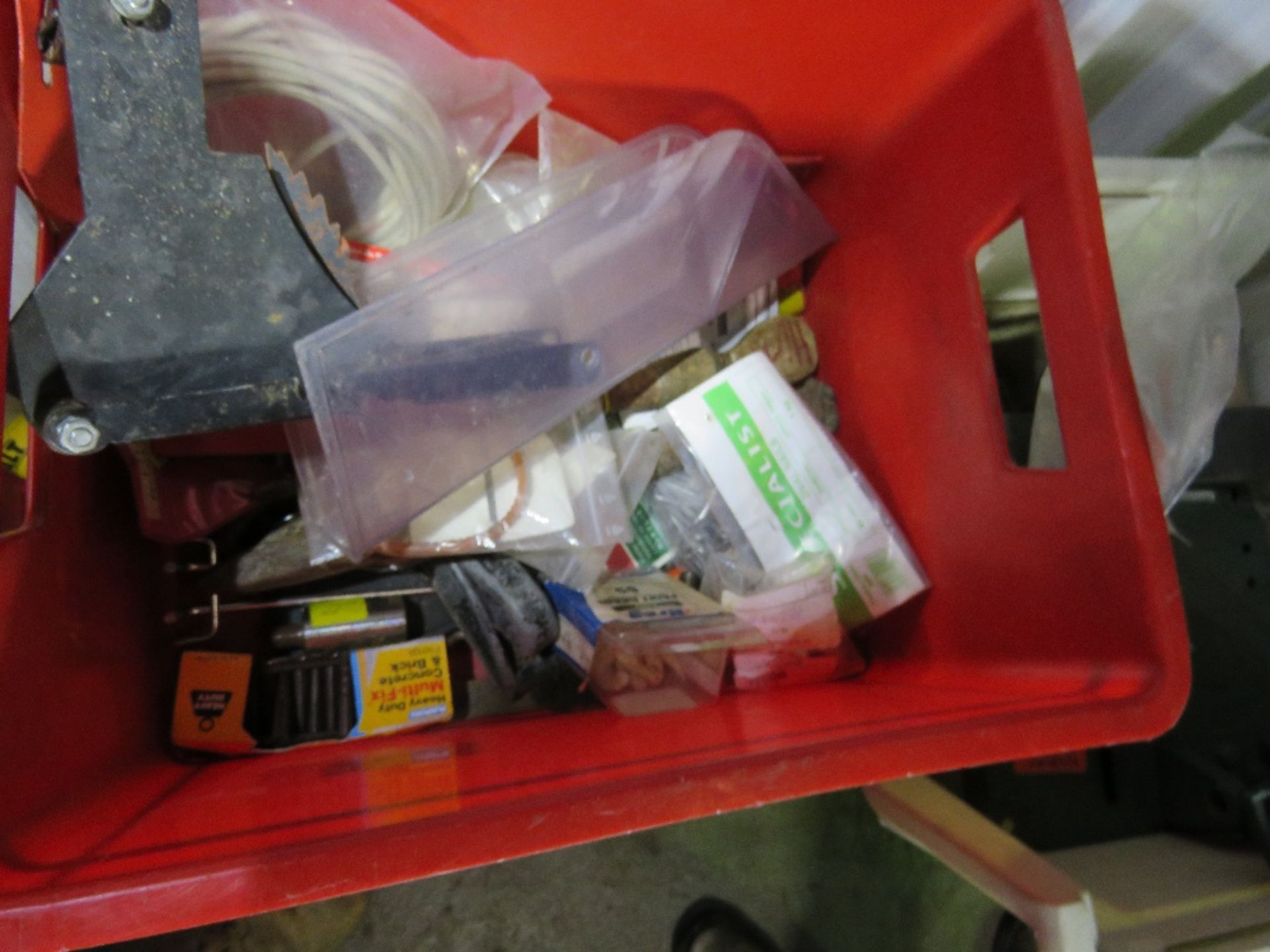 6 X BOXES OF FIXINGS AND SUNDRY WORKSHOP ITEMS. - Image 2 of 7