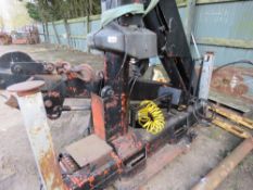 TICO LORRY MOUNTED CRANE WITH INTEGRAL LEGS AND A CABLE WINCH. THIS LOT IS SOLD UNDER THE AUCTIONEER