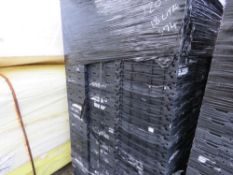 PALLET CONTAINING APPROXIMATELY 320NO 18LITRE STACKABLE PLASTIC TRAYS.