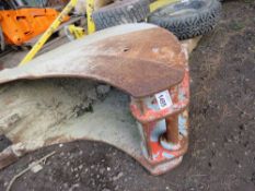 MILLER EXCAVATOR BUCKET ON 45 MM PINS, 450MM WIDTH APPROX. DIRECT FROM LOCAL CONSTRUCTION COMPA