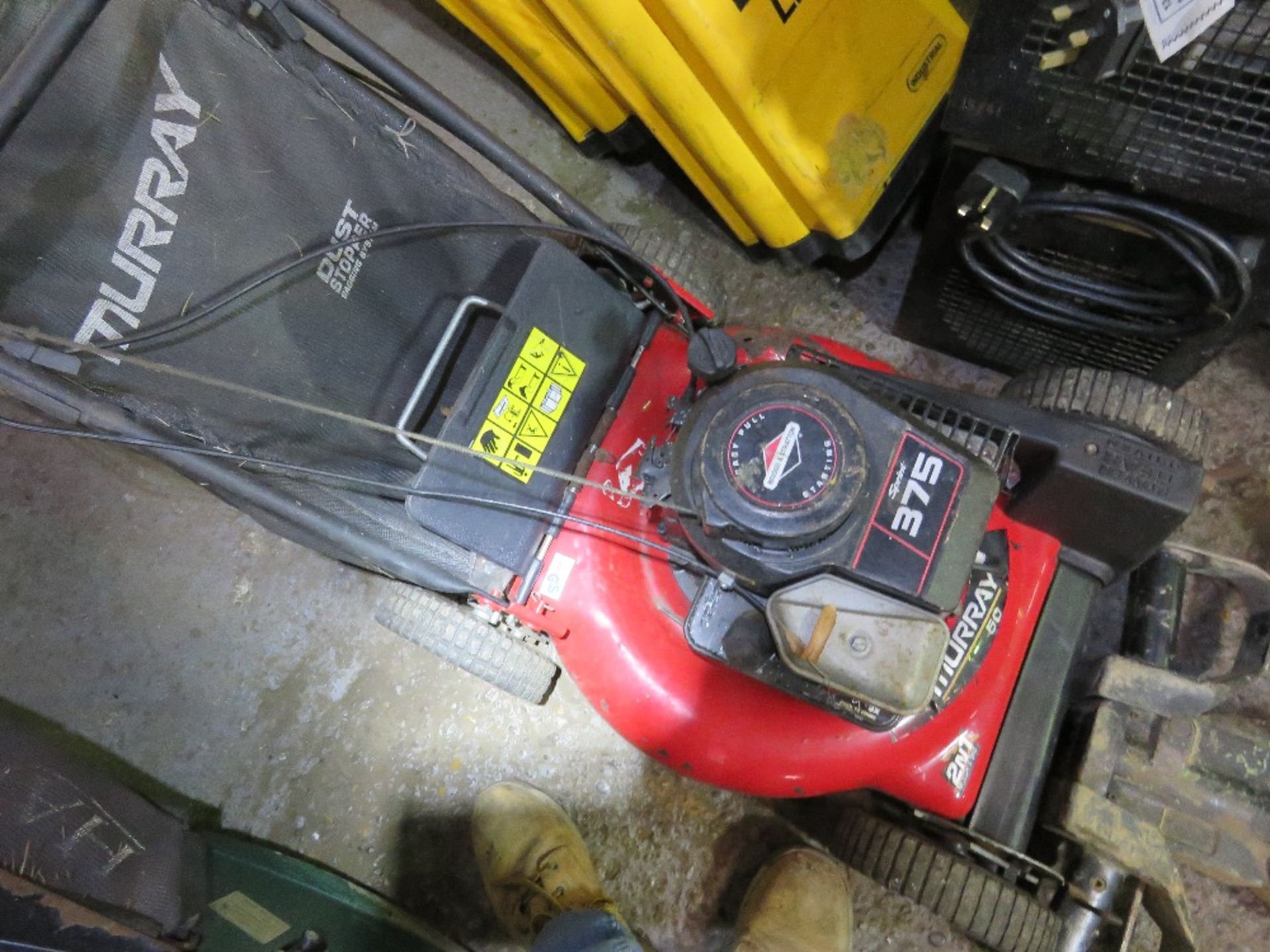 HAYTER HARRIER 48 ELECTRIC START ROLLER PETROL MOWER, WITH BOX/COLLECTOR. THIS LOT IS SOLD UNDER TH - Image 4 of 5