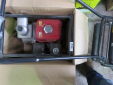 HONDA WB30XT PETROL ENGINED WATER PUMP, UNUSED IN BOX. THIS LOT IS SOLD UNDER THE AUCTIONEERS MARGIN