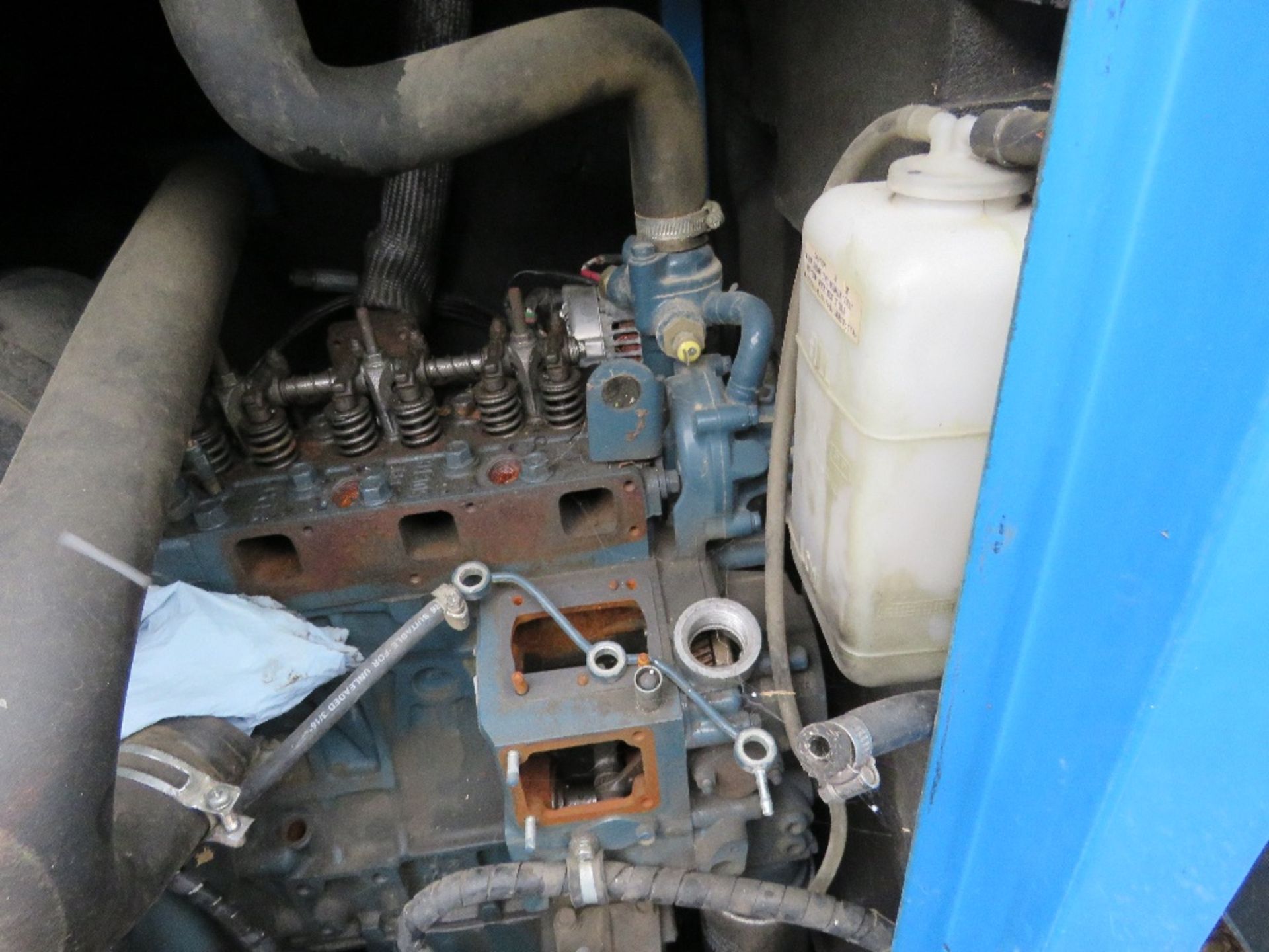 STEPHILL 10KVA COMPACT GENERATOR SET, KUBOTA 3 CYLINDER DIESEL ENGINE. PARTS MISSING AS SHOWN. PREVI - Image 6 of 7