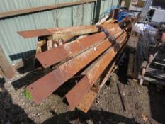 PALLET OF 6" BOLT TOGETHER CONCRETE FORMWORK BEAMS. THIS LOT IS SOLD UNDER THE AUCTIONEERS MARGIN S