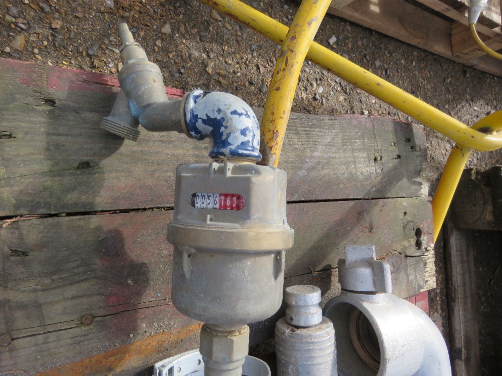 PALLET CONTAINING 3 X WATER MAIN STAND PIPES / METER TAP UNIT. - Image 2 of 3