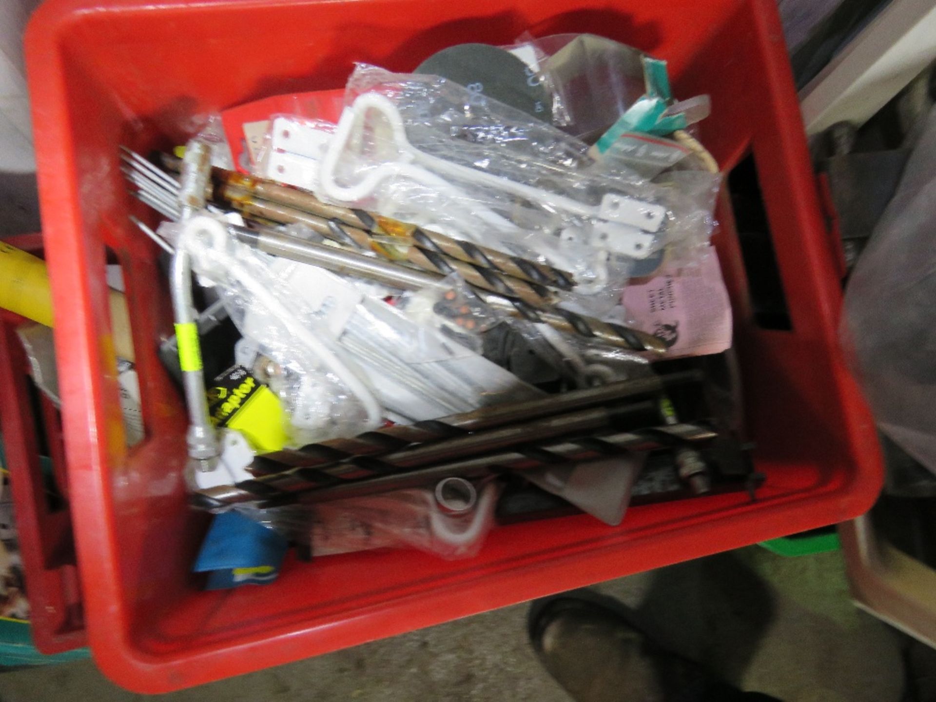 6 X BOXES OF FIXINGS AND SUNDRY WORKSHOP ITEMS. - Image 3 of 7