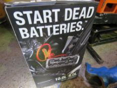 NOCCO GBX155 BATTERY BOOST STARTER UNIT IN A BOX. UNTESTED, CONDITION UNKNOWN. THIS LOT IS SOLD UNDE