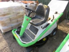 ETESIA RIDE ON MOWER WITH REAR COLLECTOR. PETROL ENGINED.