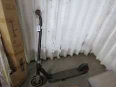 ELECTRIC SCOOTER, NO CHARGER. THIS LOT IS SOLD UNDER THE AUCTIONEERS MARGIN SCHEME, THEREFORE NO VAT