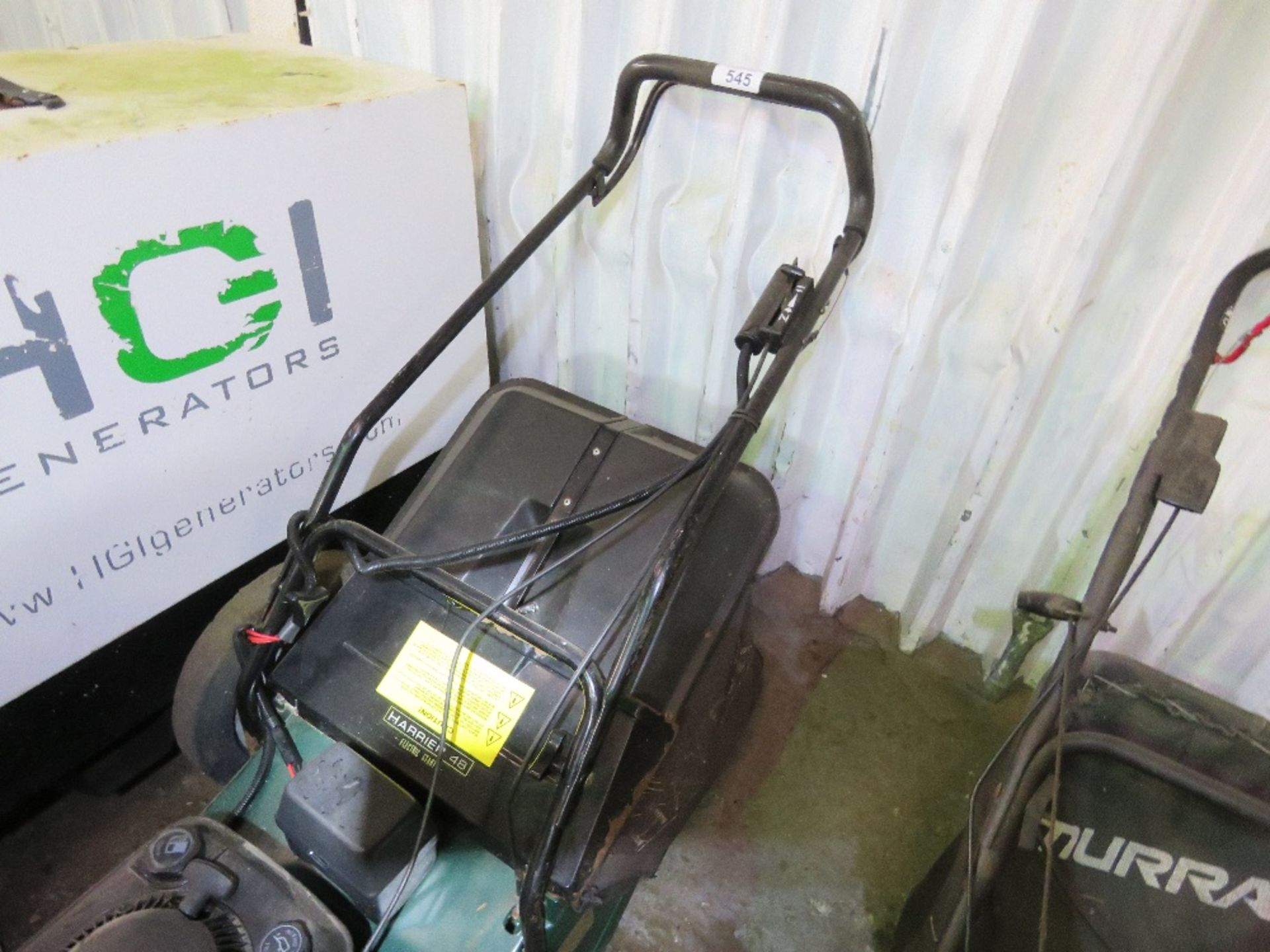 HAYTER HARRIER 48 ELECTRIC START ROLLER PETROL MOWER, WITH BOX/COLLECTOR. THIS LOT IS SOLD UNDER TH - Image 2 of 5